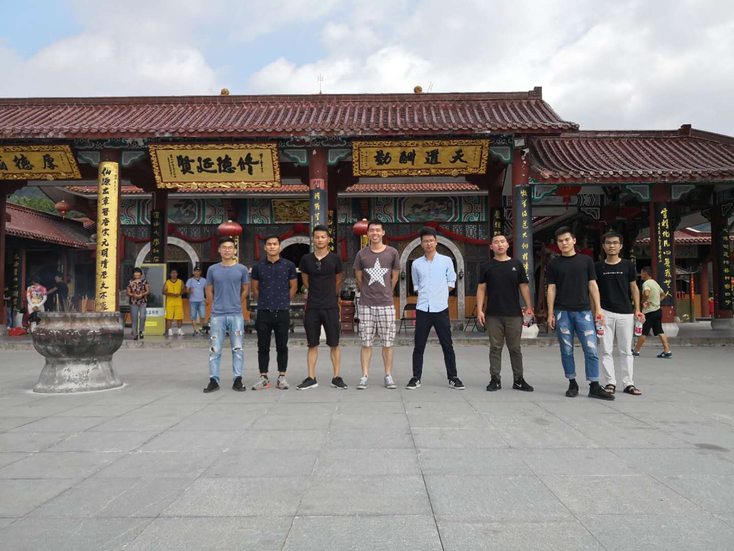 浙江金華部分老師團隊活動(dòng)